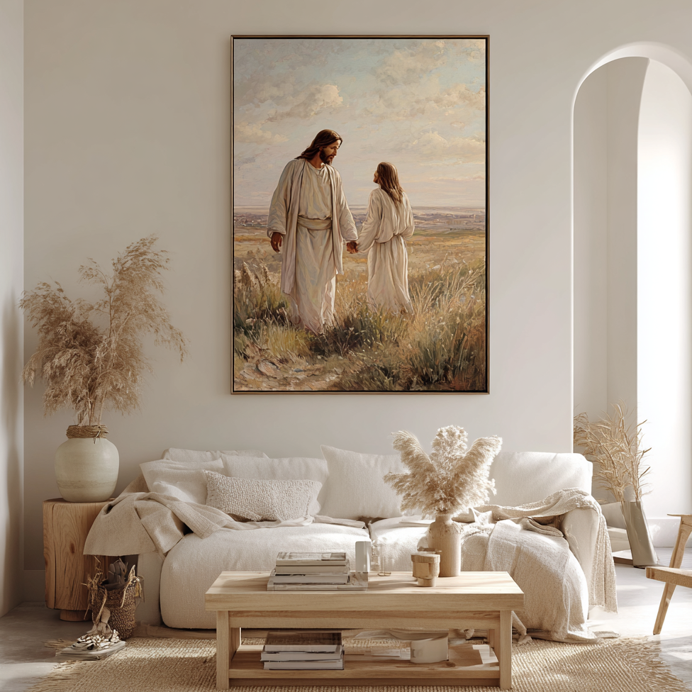 Gesù nel prato del cuore