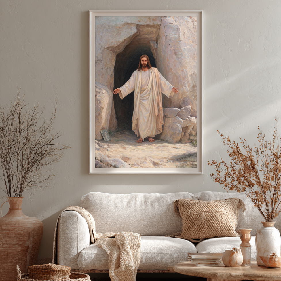 Gesù tra le braccia della terra